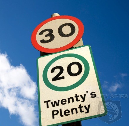 UK Public Outraged Over National 20 MPH Speed Limit Claiming Lawmakers Are Making It Harder To Drive